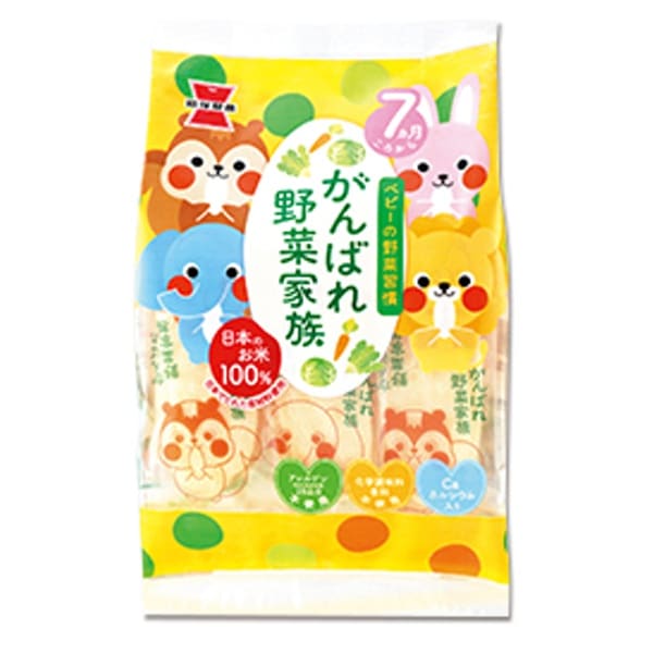 岩塚製菓　がんばれ！野菜家族 ４３ｇ×６袋