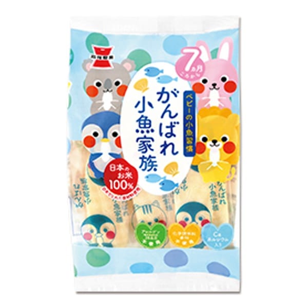 岩塚製菓　がんばれ！小魚家族 ４３ｇ×６袋