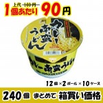 【業務用ケース販売】　スナオシ　カレー南蛮うどん　８３ｇ×２４０個　【４３％オフ】【数量限定】　※メーカー取り寄せ品