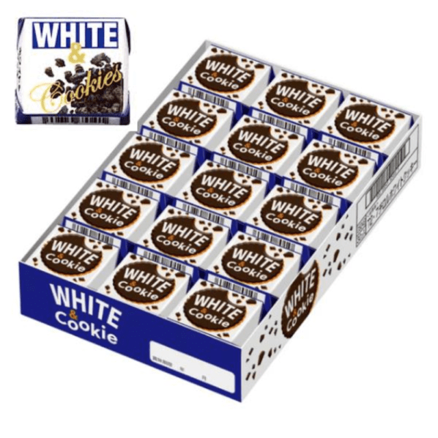 【定番商品】チロルチョコ　ホワイト＆クッキー味　