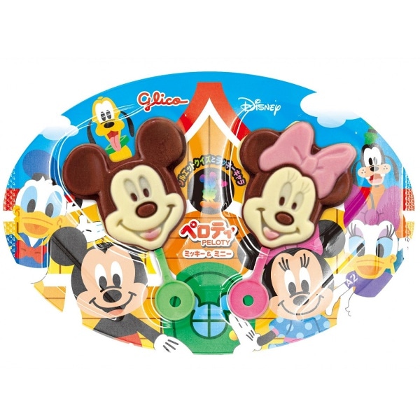 グリコ　ペロティ＜ミッキー＆ミニー＞チョコレート　１９ｇ×１２個　