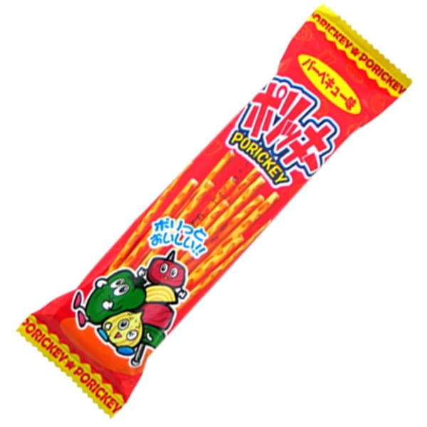 やおきん　ポリッキーバーベキュー　１６ｇ×２４本