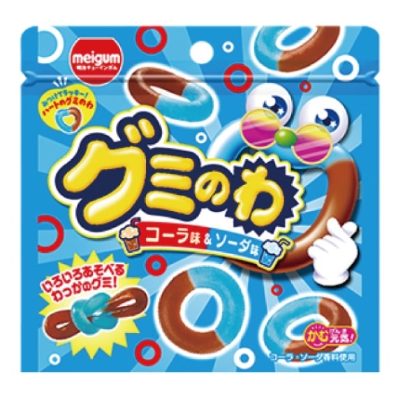 明治チュ－インガム　グミのわ　コーラ＆ソーダ　２２ｇ×１２個