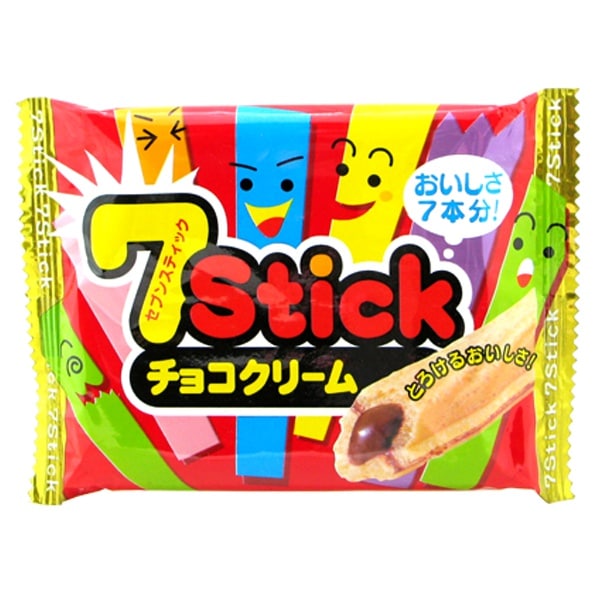 やおきん　セブンスティック　チョコクリーム　７本×１２個