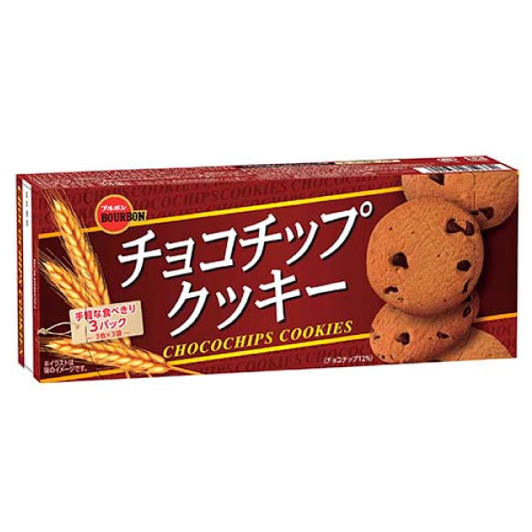 ブルボン チョコチップクッキー 9枚×12箱