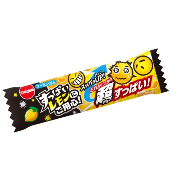 明治チューインガム　すっぱいレモンにご用心　３個×２０個