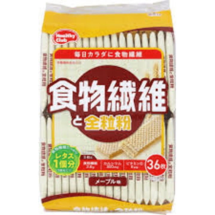 【定番商品】食物繊維と全粒粉ウエハース