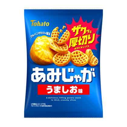 東ハト　あみじゃが　うましお味　５５ｇ×１２個