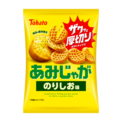東ハト　あみじゃが　のりしお味　５５ｇ×１２個