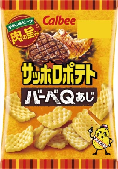 カルビー　サッポロポテト　バーベQ味　２４ｇ×２４個