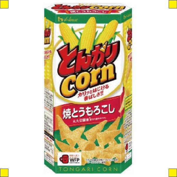 ハウス　とんがりコーン　焼とうもろこし　６８ｇ×１０個