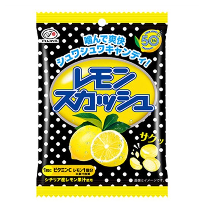 不二家 レモンスカッシュキャンディ51g×10個