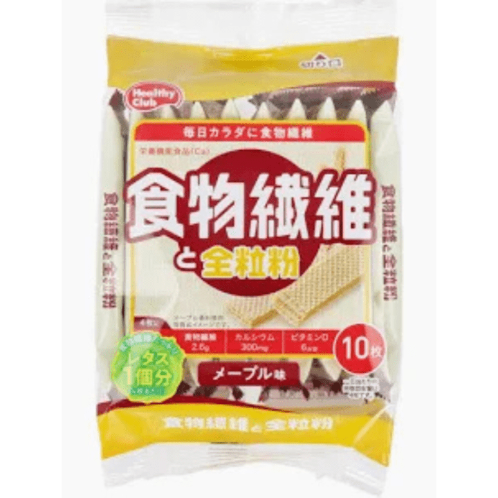 【定番商品15％オフ～】食物繊維と全粒粉ウエハース　