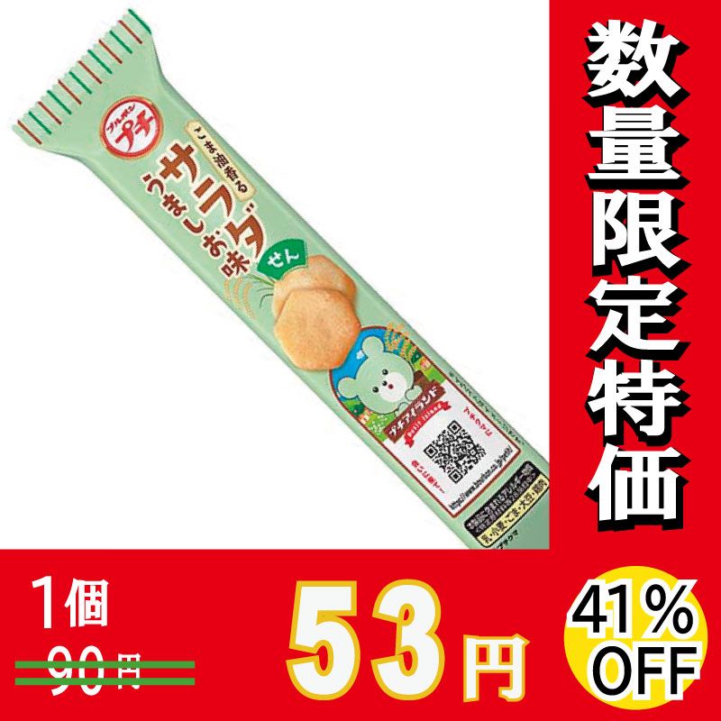 ブルボン プチサラダせんうましお味 21g 80コ入り 2025/03/04発売