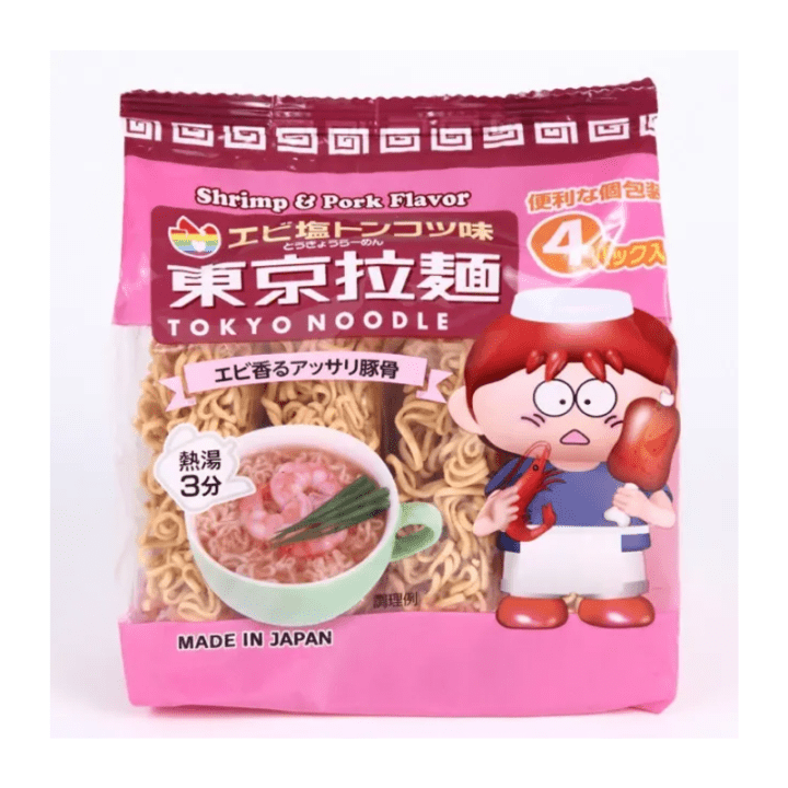 【定番商品】東京拉麺 エビ塩トンコツ味