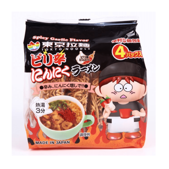 【定番商品】東京拉麺ピリ辛にんにくラーメン