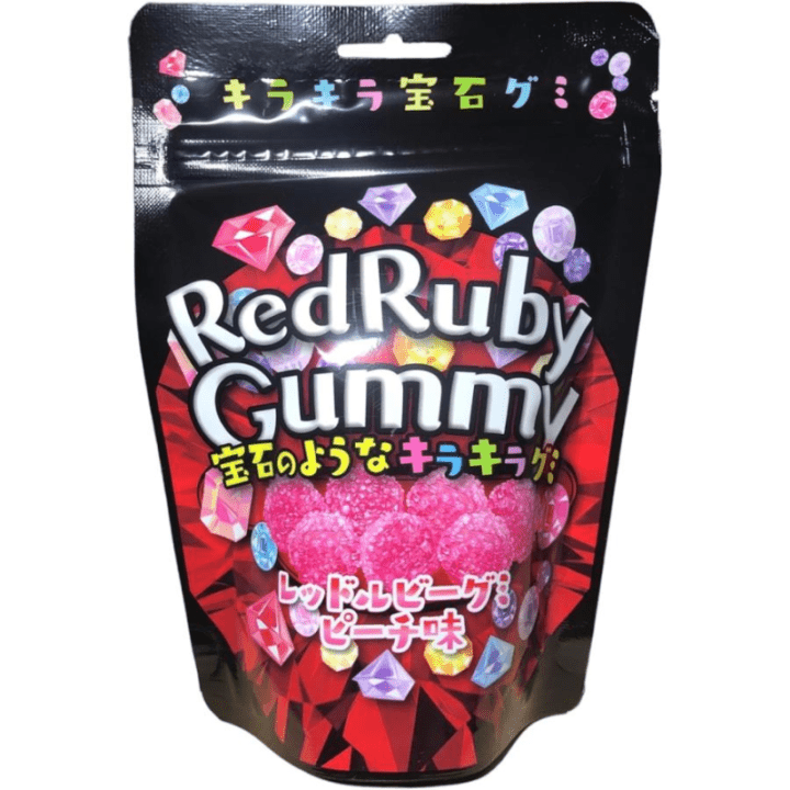 【定番商品】レッドルビーグミ　ピーチ味