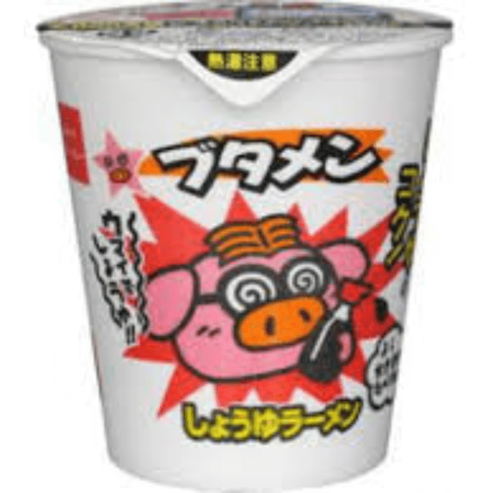 【定番商品】ブタメンしょうゆ味　