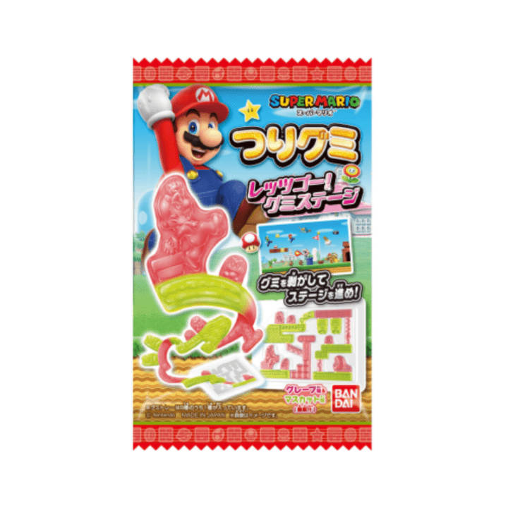 【定番商品】つりｸﾞﾐ ｽｰﾊﾟｰﾏﾘｵ ﾚｯﾂｺﾞｰ!ｸﾞﾐｽﾃｰｼﾞ　