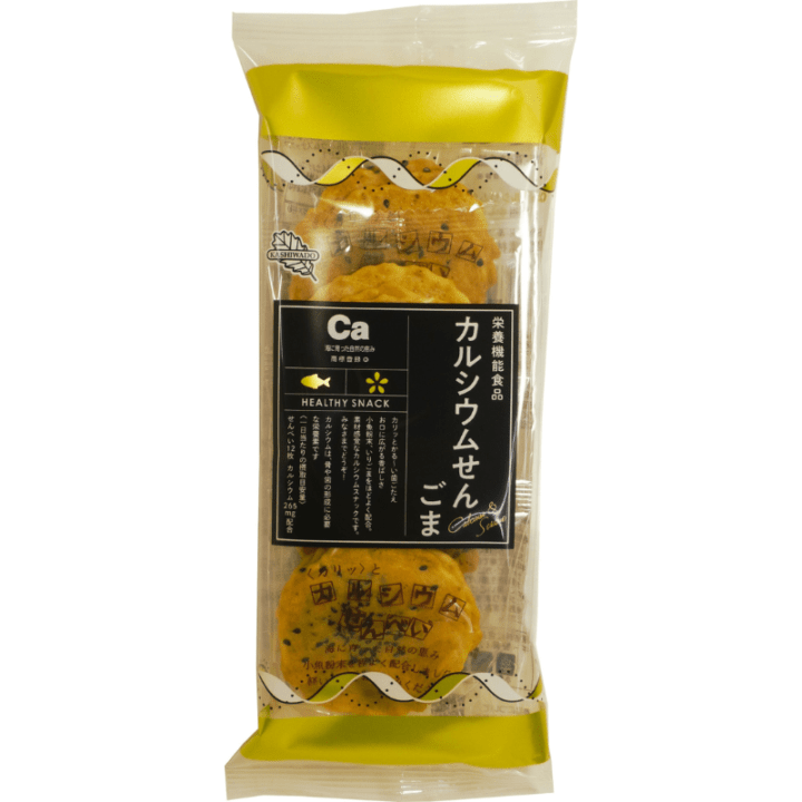 【定番商品】カルシウムせんべい　ごま