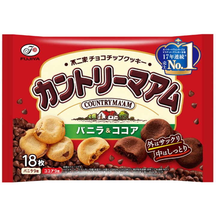 【数量限定44%オフ～】カントリーマアム（バニラ＆ココア）大袋