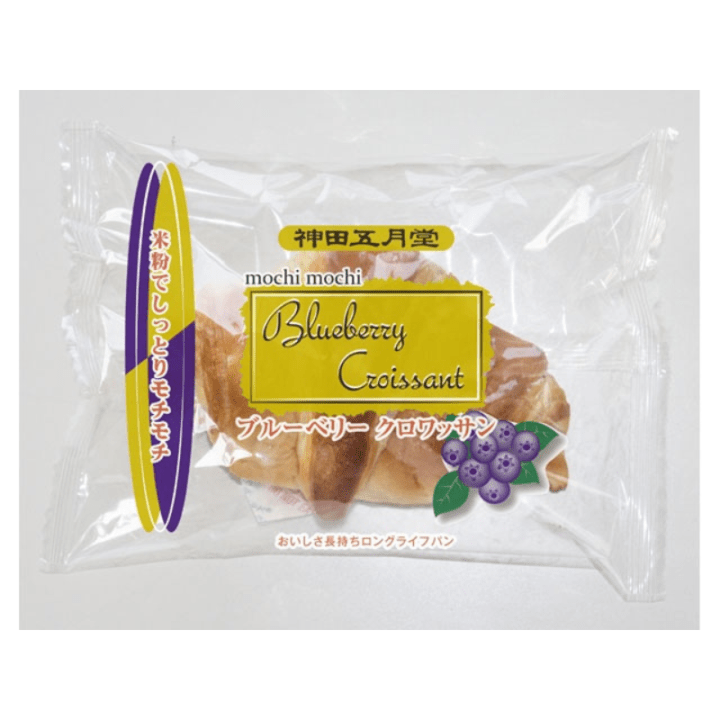 【定番商品10%オフ～】もちもちﾌﾞﾙｰﾍﾞﾘｰｸﾛﾜｯｻﾝ 1個　※賞味期限30日以上