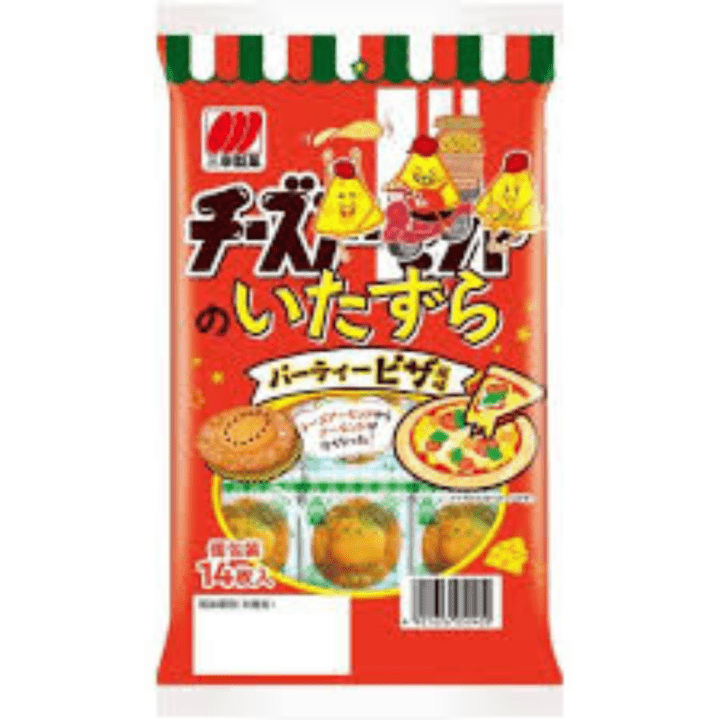 【定番商品28％オフ～】チーズのいたずらパーティーピザ風味