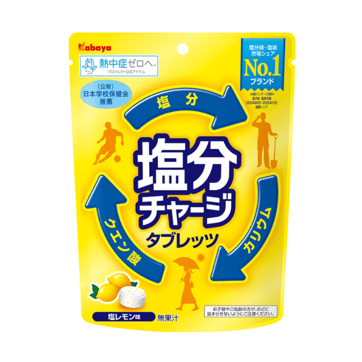 【定番商品4%オフ～】塩分チャージタブレッツ 塩レモン