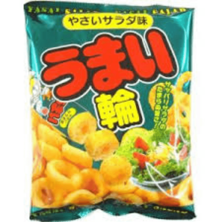 【定番商品22%オフ～】うまい輪やさいサラダ味  ７５ｇ　