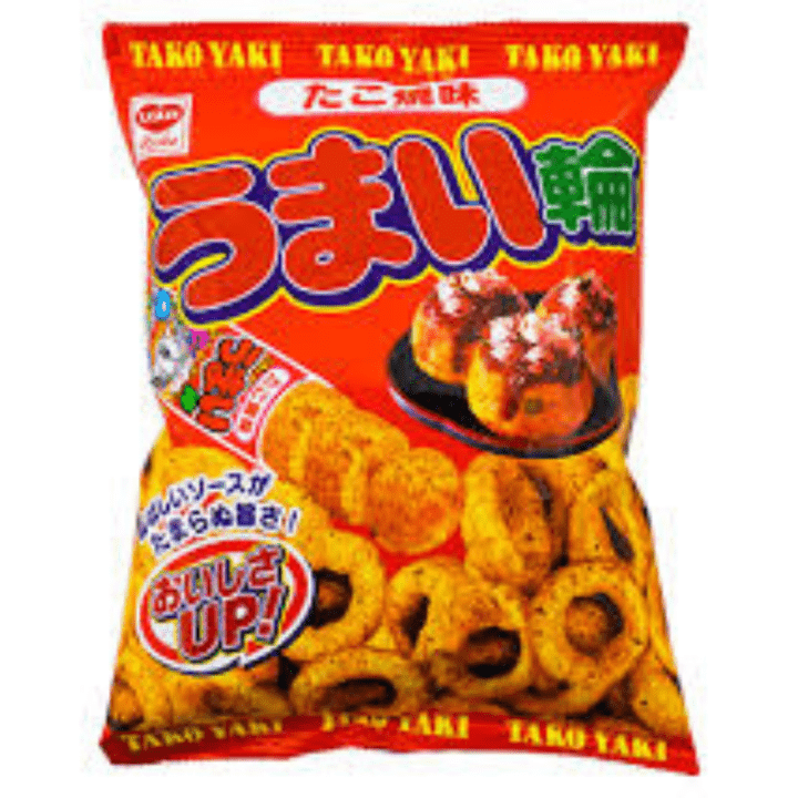 【定番商品22%オフ～】うまい輪たこ焼味  ７５ｇ　