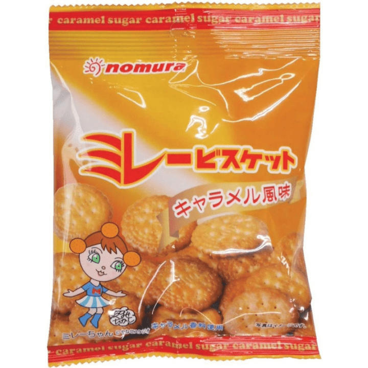 【定番商品26%オフ～】ミレービスケットキャラメル風味　