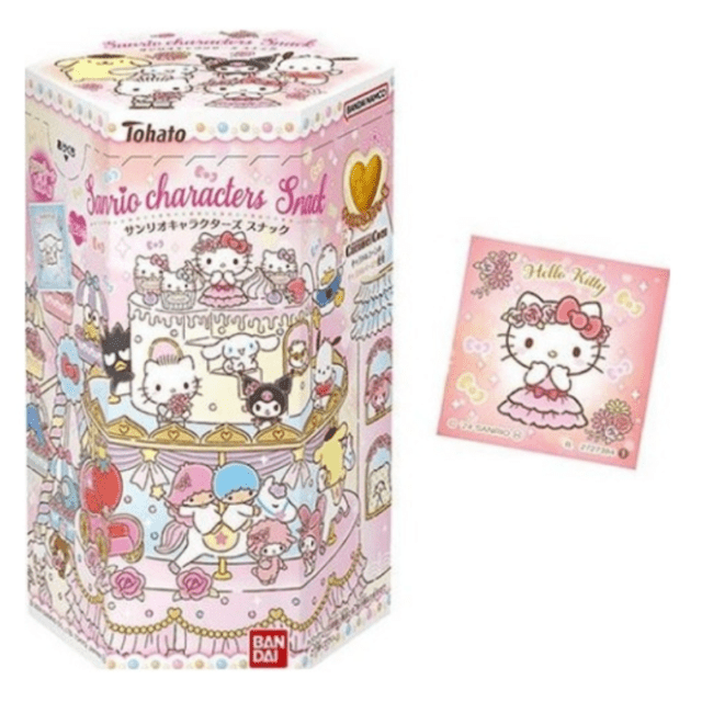 【定番商品8%オフ～】ｻﾝﾘｵｷｬﾗｸﾀｰｽﾞ ｽﾅｯｸ ｷｬﾗﾒﾙﾐﾙｸﾃｨｰ味　