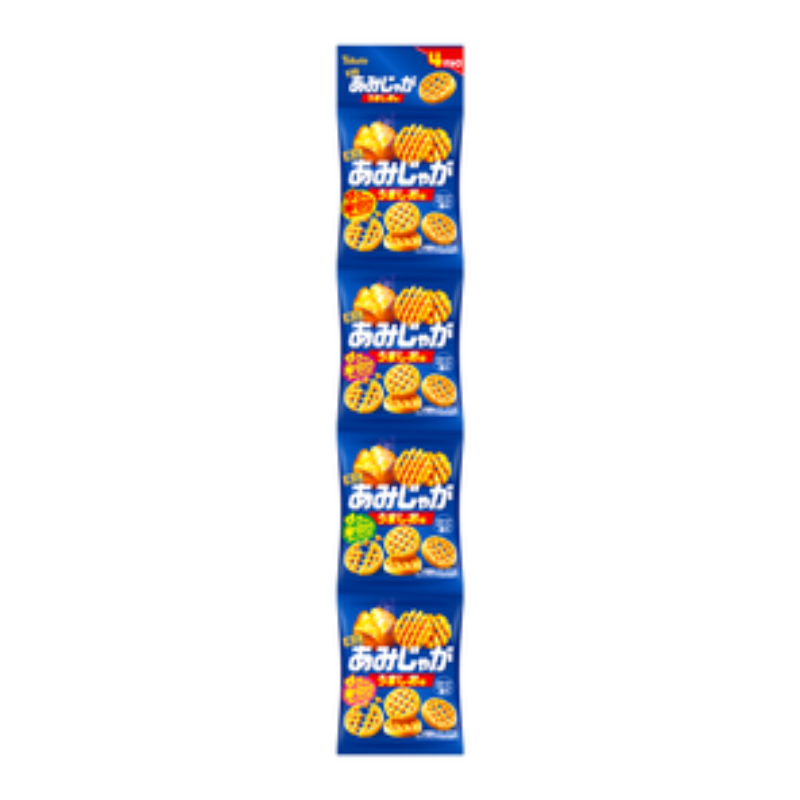 【定番商品5%オフ～】ﾐﾆあみじゃが4連包うましお味　