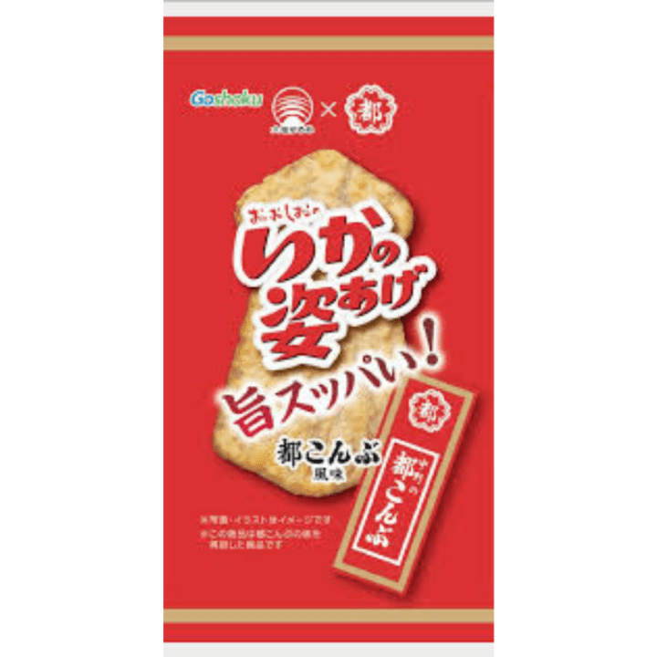 合食 いかの姿あげ 都こんぶ風味 4枚