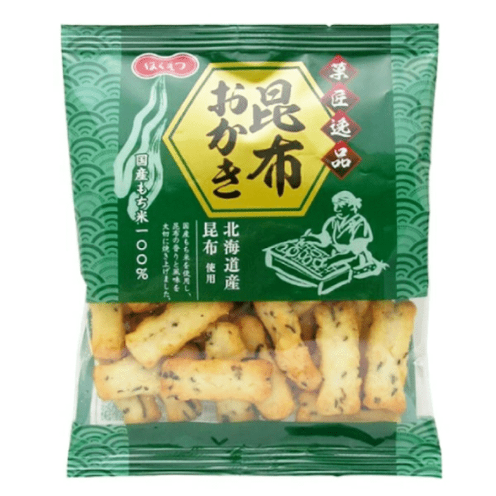 【定番商品40%オフ～】菓匠逸品　昆布おかき