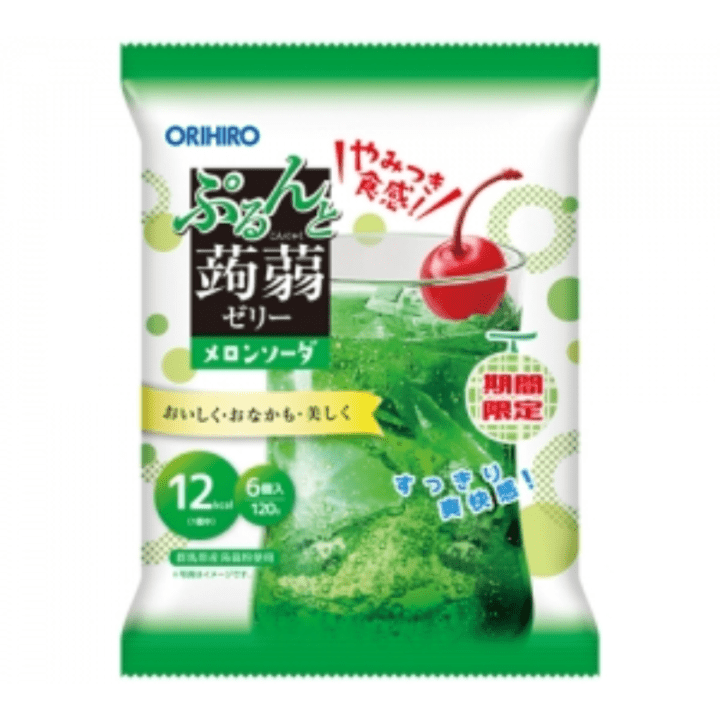 【定番商品4%オフ～】ぷるんと蒟蒻6Pﾊﾟｳﾁ ﾒﾛﾝｿｰﾀﾞ