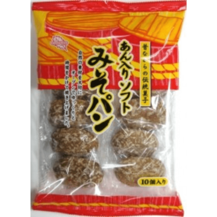 【定番商品12%オフ～】あん入りソフトみそパン１０個