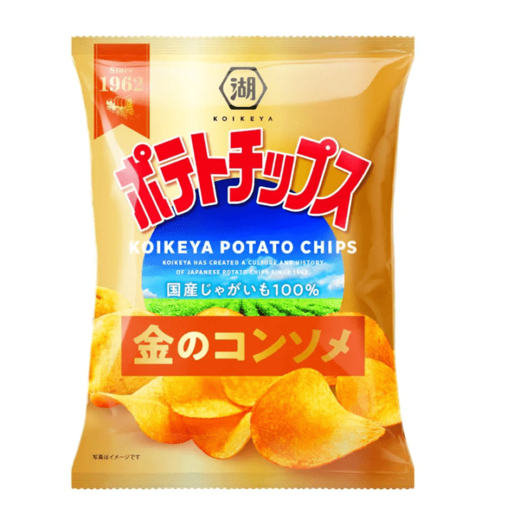 【数量限定29%オフ～】ポテトチップス金のコンソメ