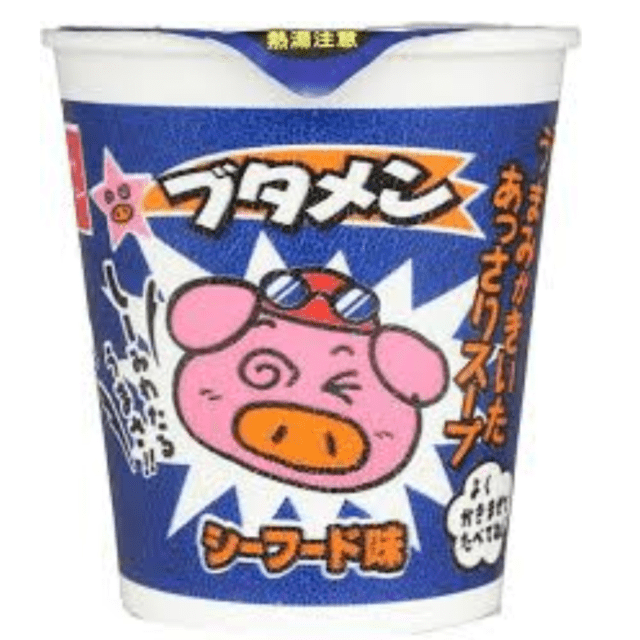 【数量限定64%オフ～】ブタメンシーフード味　※賞味期限2026年8月1日