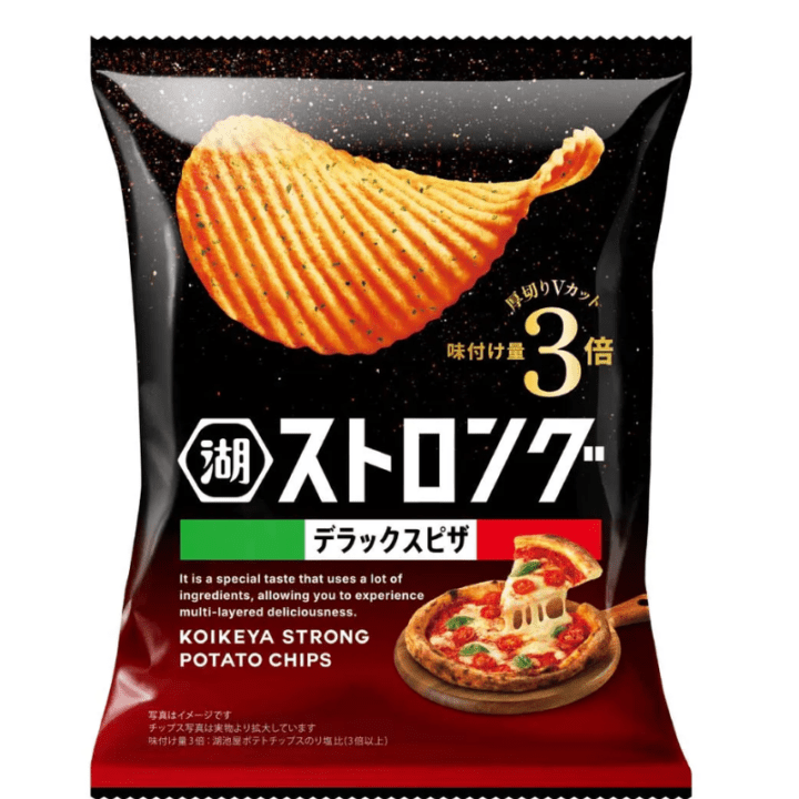 【数量限定40%オフ～】湖池屋ストロング デラックスピザ　※賞味期限2026年11月30日