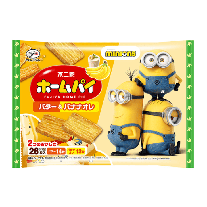 【定番商品32%オフ～】ホームパイ（バター＆バナナオレ）　ｍｉｎｉｏｎ　※賞味期限2027年5月31日