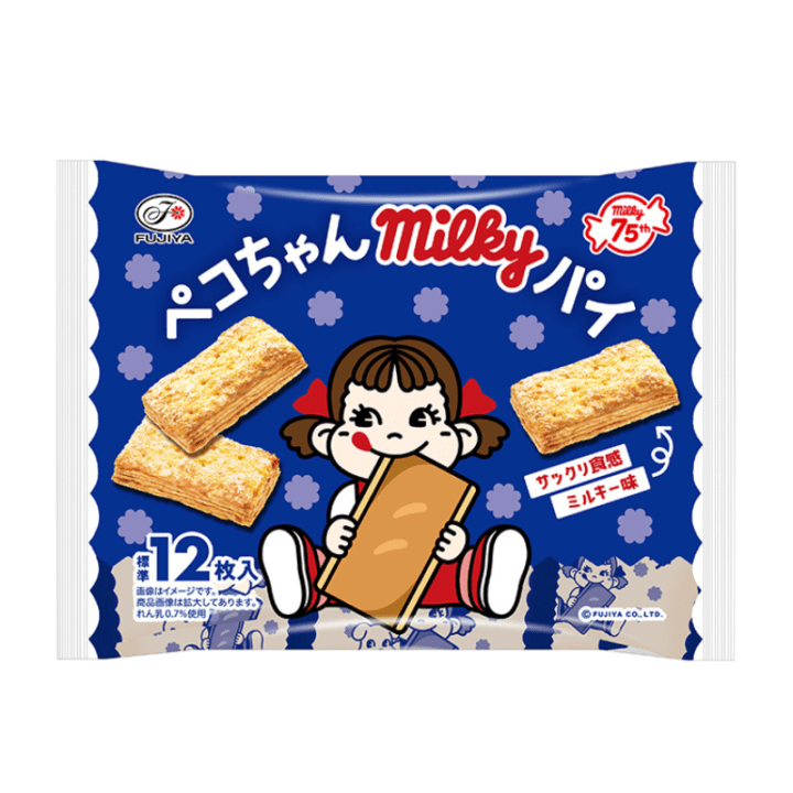【数量限定56%オフ～】ペコちゃんミルキーパイ　※賞味期限2027年2月28日