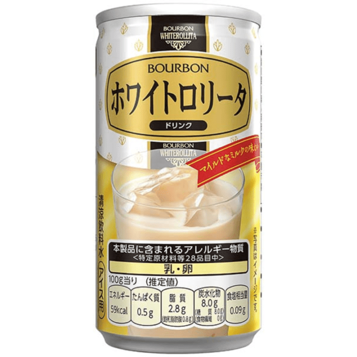 【数量限定72%オフ～】ホワイトロリータドリンク缶　※賞味期限2027年3月31日