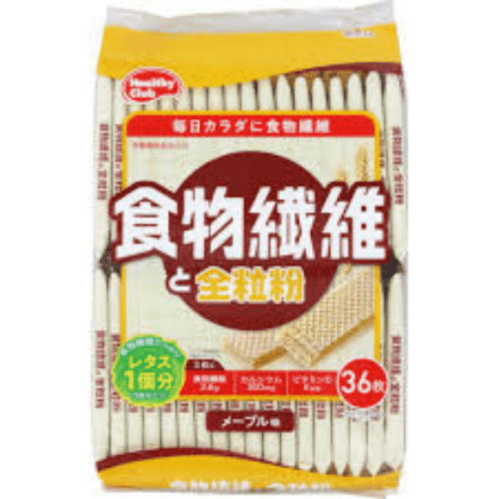 【定番商品29%オフ～】食物繊維と全粒粉ウエハース　