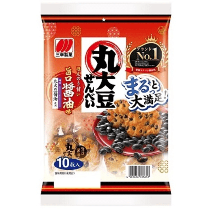 【定番商品28%オフ～】丸大豆せんべい 旨口醤油味