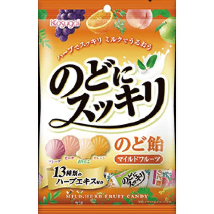 【定番商品12%オフ～】のどにスッキリマイルドフルーツ