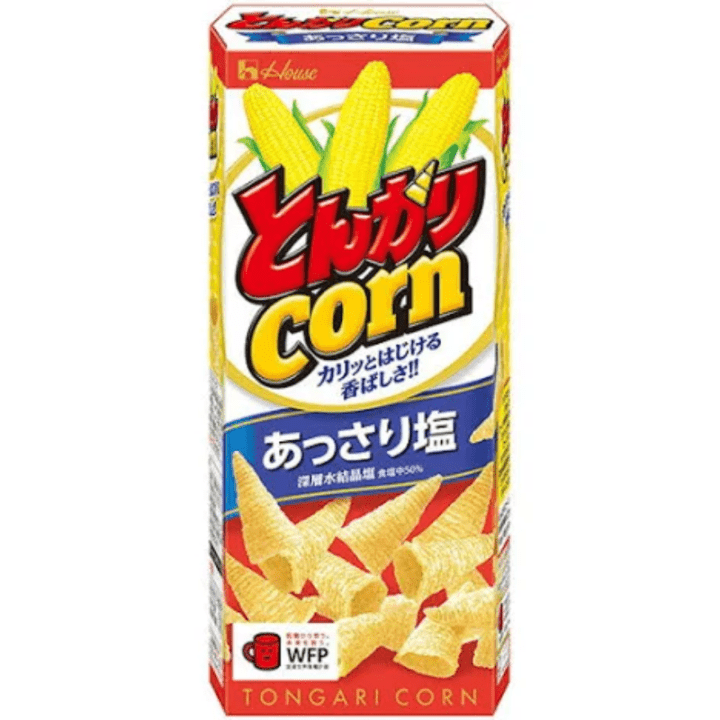 【定番商品9%オフ～】62ｇとんがりコーンあっさり塩味