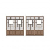 1���⡡19type��19 x 20.5mm��2���åȡ�4��ˡ������饷�å� ���ȡ��꡼��̤�������åȡ�HO(1/87)��PAS-0005-19