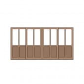 2���⡡08type��39.5 x 20.5mm��1���åȡ�4��ˡ������饷�å� ���ȡ��꡼��̤�������åȡ�HO(1/87)��PAS-0007-08