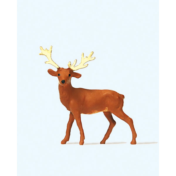 鹿 ：プライザー 塗装済完成品 HO(1/87) 29517 | 動物,人形2cm 1/87